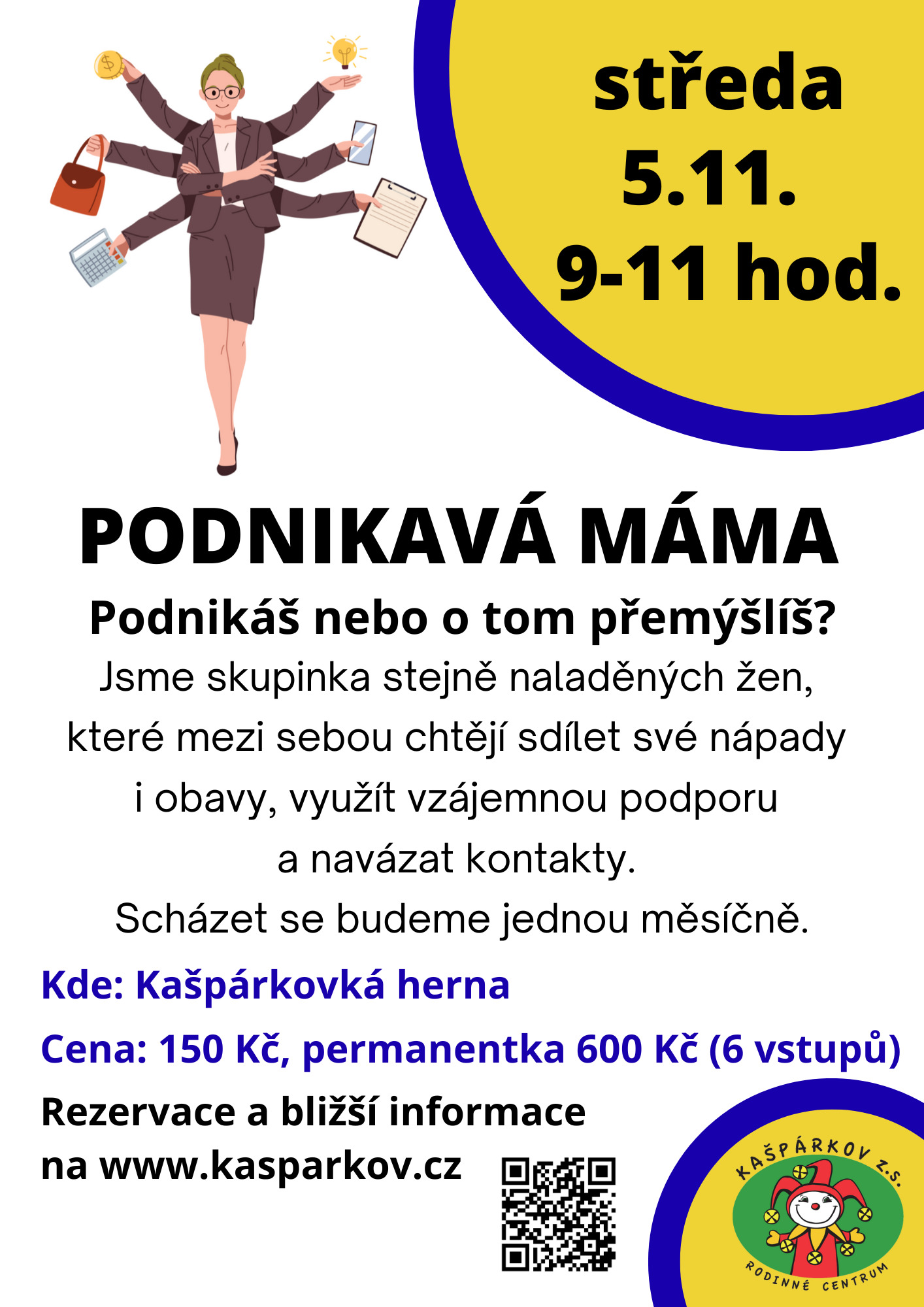 PODNIKAVÁ MÁMA X