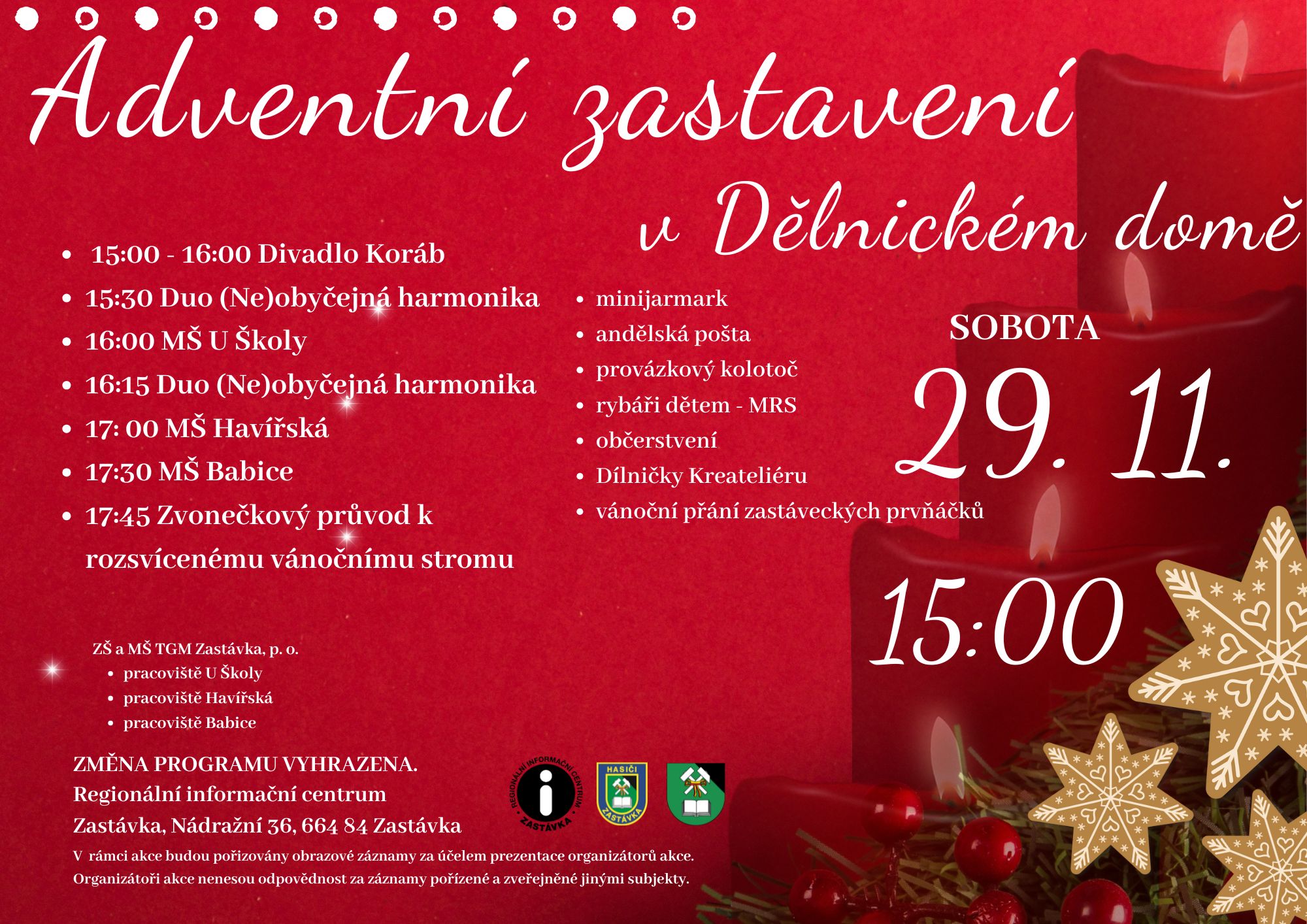 Adventní zastavení 2025