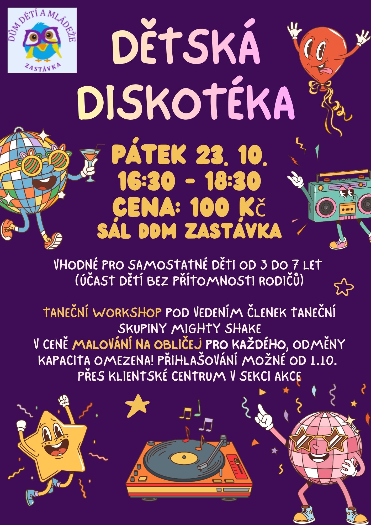 Dětské diskotéka