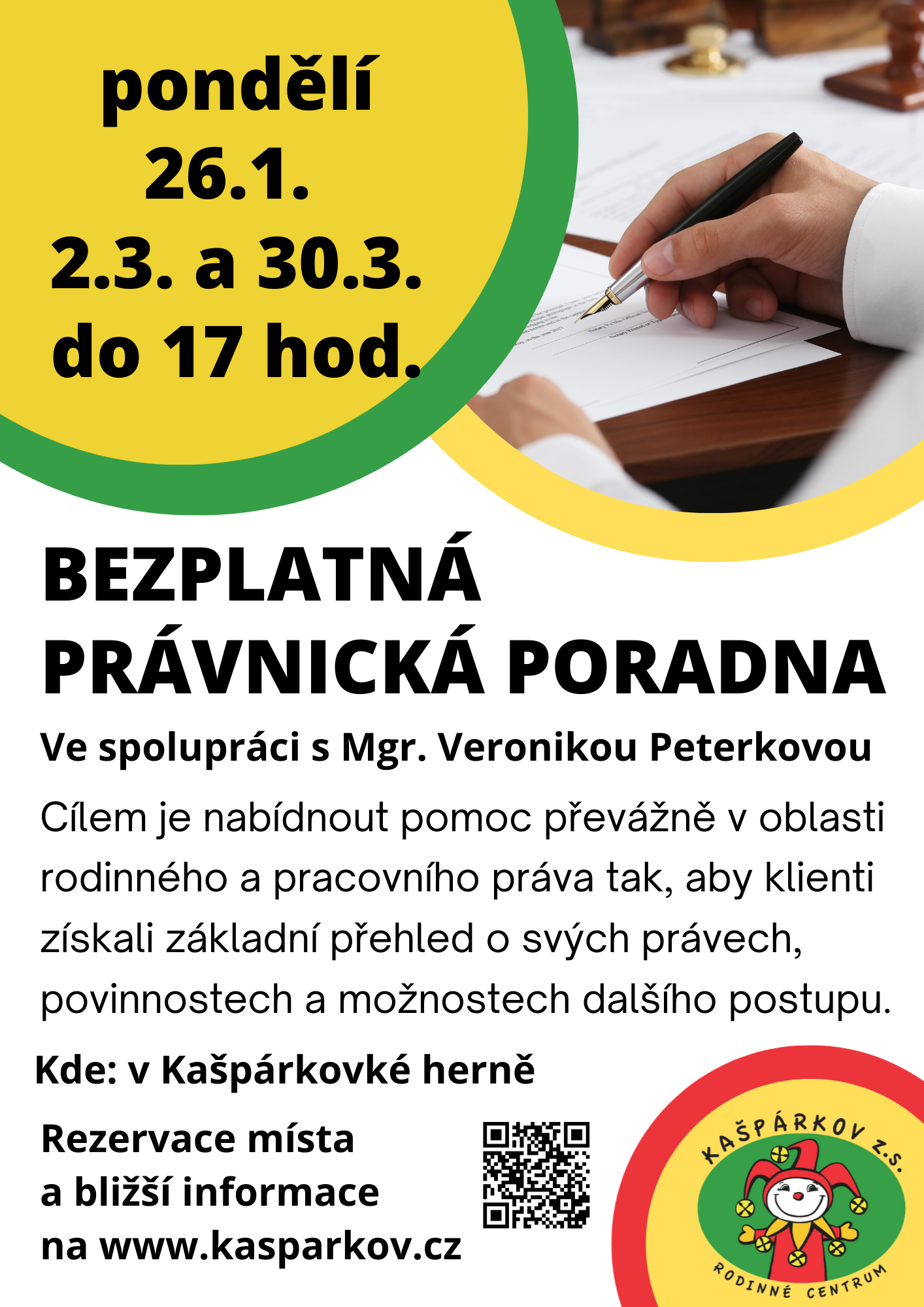 právnická poradna I III